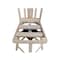 International Concepts San Remo Bar Height Stool, with Swivel, 30." Seat Height, Unfinished S-103SW - alternate 9